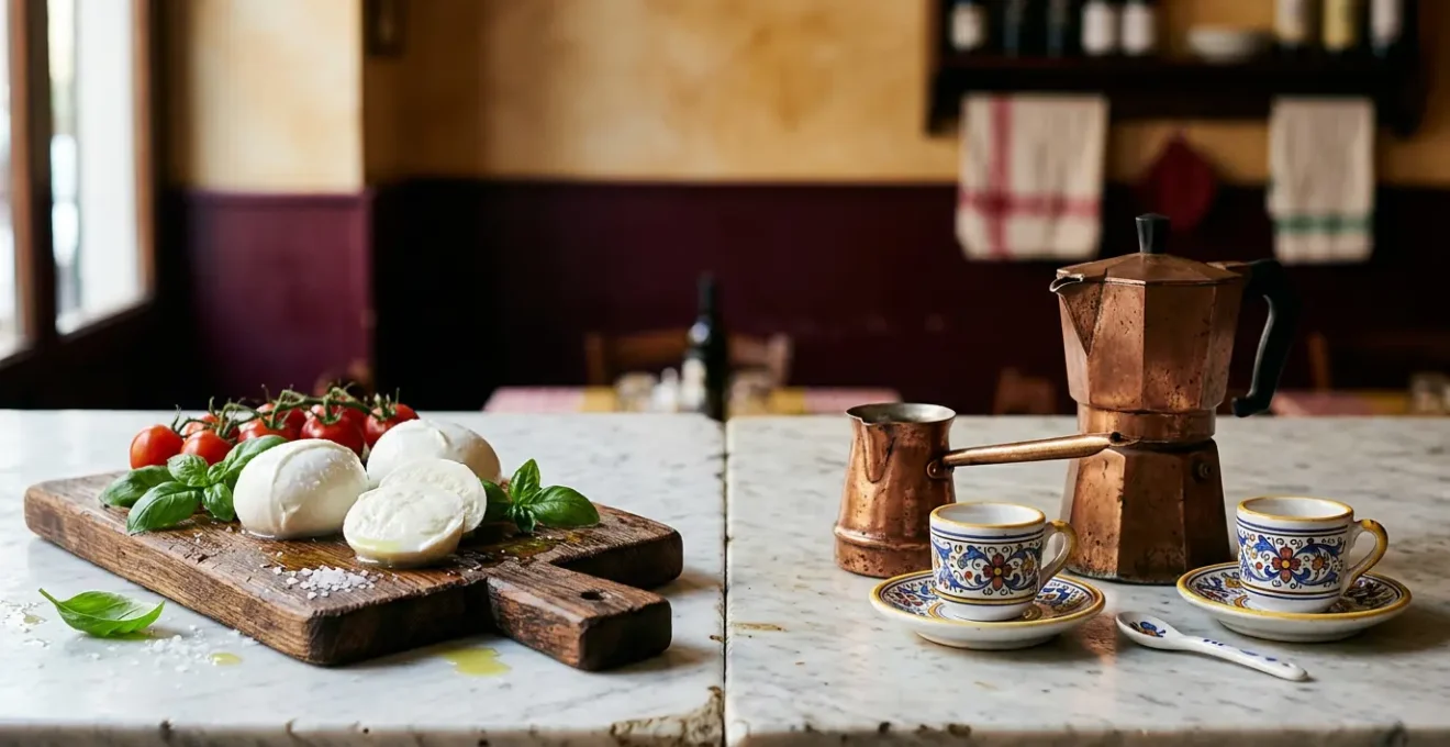 Two distinct Italian-American neighborhoods side by side representing authentic cultural heritage in New York City