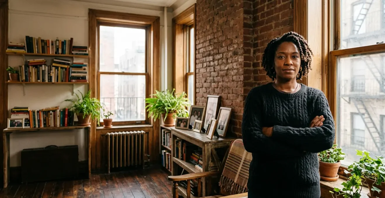 Tenant standing firm in New York City apartment protecting rent-stabilized housing rights