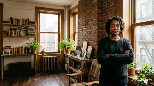 Tenant standing firm in New York City apartment protecting rent-stabilized housing rights
