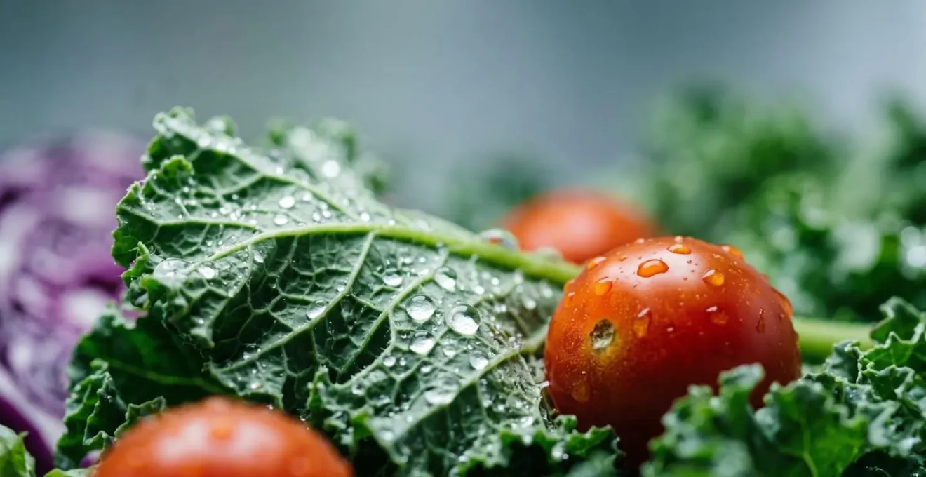 Close-up of fresh produce highlighting the delicate logistics challenge food banks face